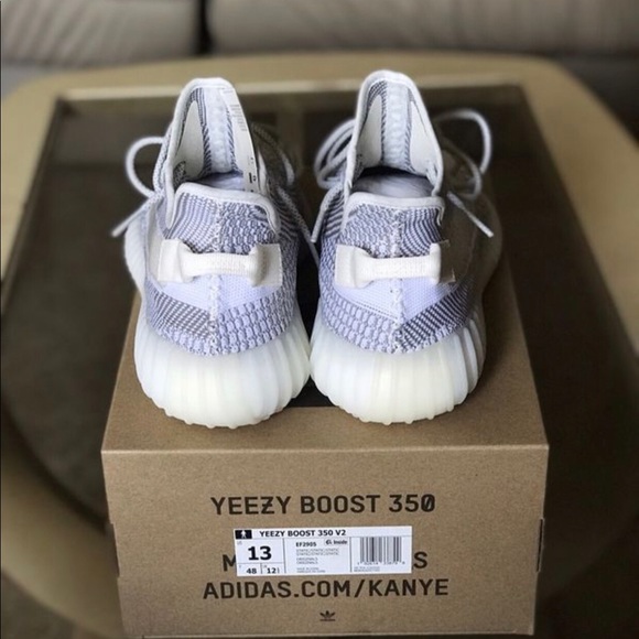Yeezy 350 statics size 13 - Picture 3 of 4